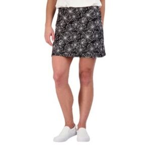 Woman' Tranquility by Colorado Clothing Stretch Skort Black Pom Pom Size XXL NWT